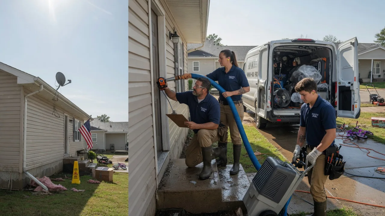 Ceiling Water Damage Restoration in Cairo, MO near me